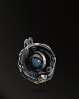 Insight Program Amulet in 925 Silver+18K Gold+Titanium