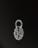 Immortal Flower Snake Amulet in 925 Silver+18K Gold