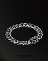 Infinite Stars Curb Chain Bracelet in 925 Silver+18K Gold