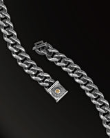 Infinite Stars Curb Chain Bracelet in 925 Silver+18K Gold