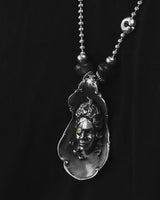 Feast Queen Medusa Amulet in 925 Silver+18K Gold