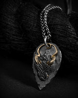 Chaos Serpent3.0 Amulet in 925 Silver+Brass