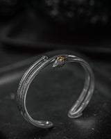 Horn snakes 2.0 Bracelet in 925 Silver+18K Gold