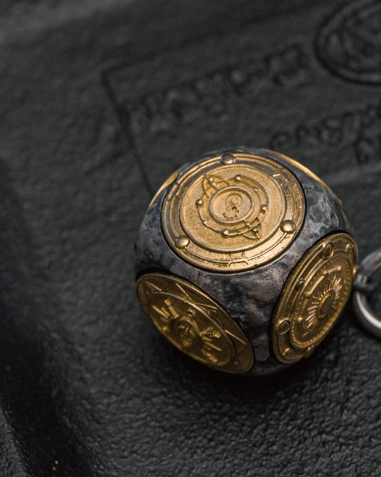 Infinity Cosmos Lucky Dice Amulet in 925 Silver