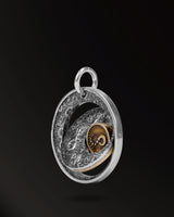 Sun&Moon Amulet in 925 Silver