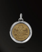 Infinite lucky coins Amulet in 925 Silver