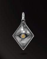 Eye of Eternity Amulet in 925 Silver