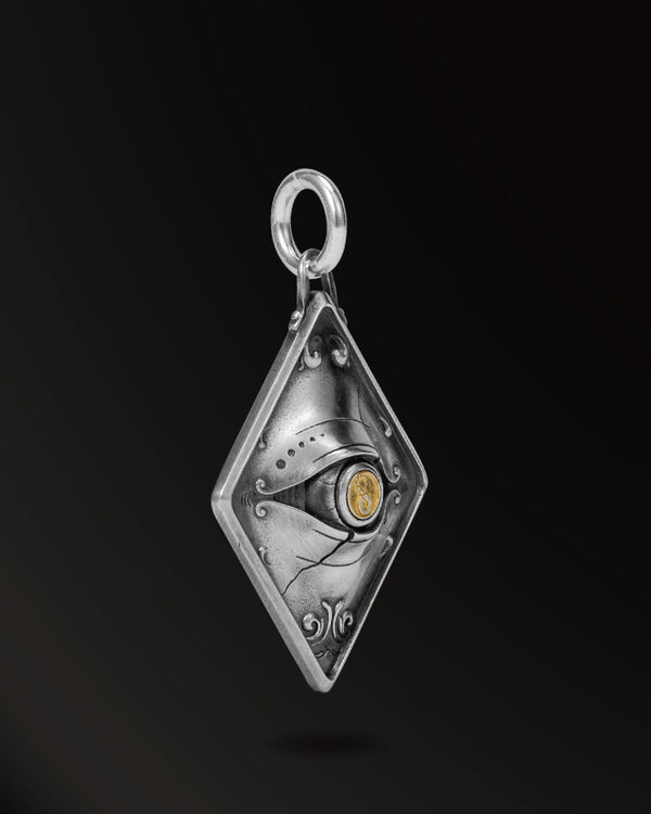 Eye of Eternity Amulet in 925 Silver