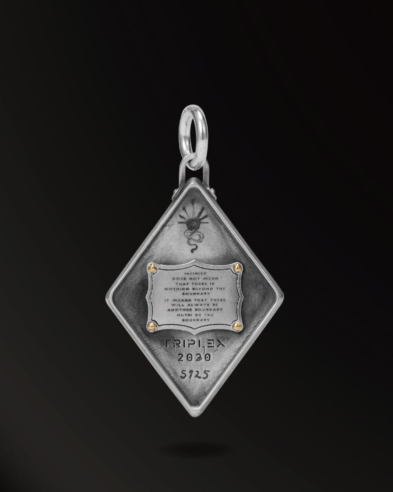 Eye of Eternity Amulet in 925 Silver – WUYIN2018
