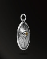 Eye of Light Amulet in 925 Silver