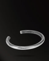 Scaly–Skinned Horn snakes  Bracelet in 925 Silver+18K Gold