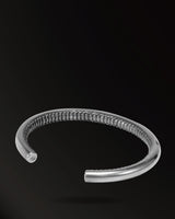 Scaly–Skinned Horn snakes  Bracelet in 925 Silver+18K Gold