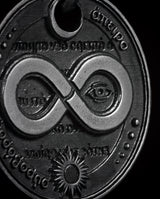 Infinity symbol Amulet in 925 Silver